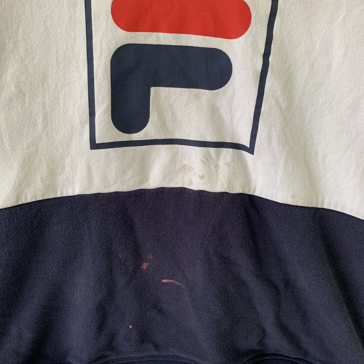 Fila × Vintage Vintage Fila Big Logo Pullover Hoodie Sweatshirt Size US M / EU 48-50 / 2 - 3 Thumbnail