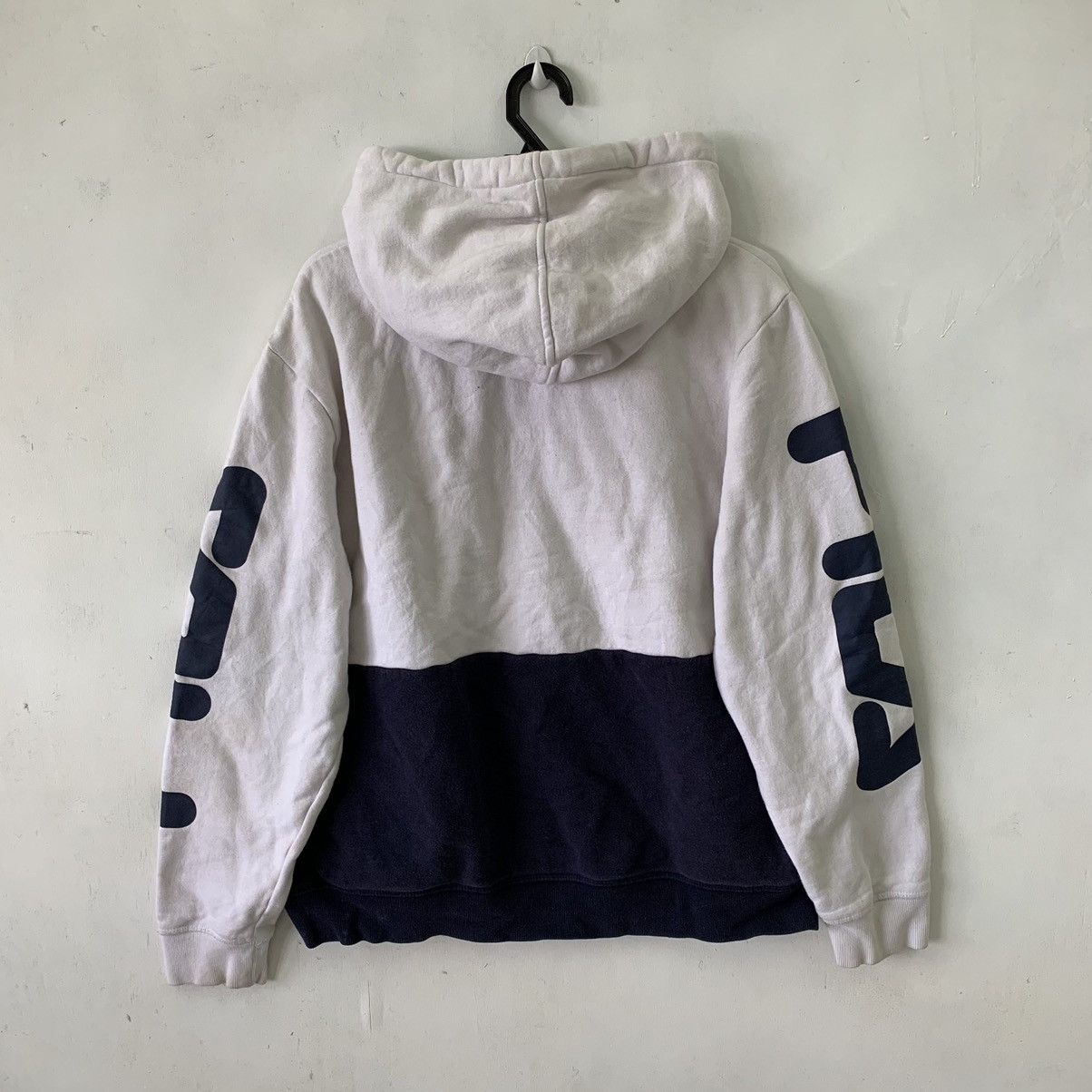 Fila × Vintage Vintage Fila Big Logo Pullover Hoodie Sweatshirt Size US M / EU 48-50 / 2 - 8 Thumbnail