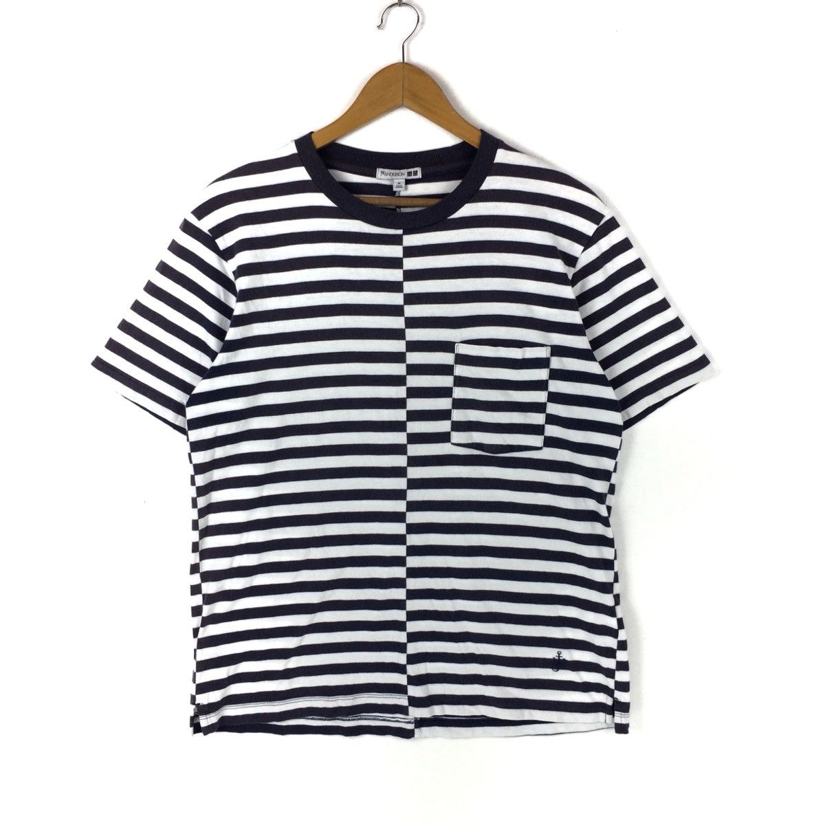 JW Anderson × Uniqlo JW Anderson Stripe Rare Design Small Pocket Tshirt Size US M / EU 48-50 / 2 - 1 Thumbnail