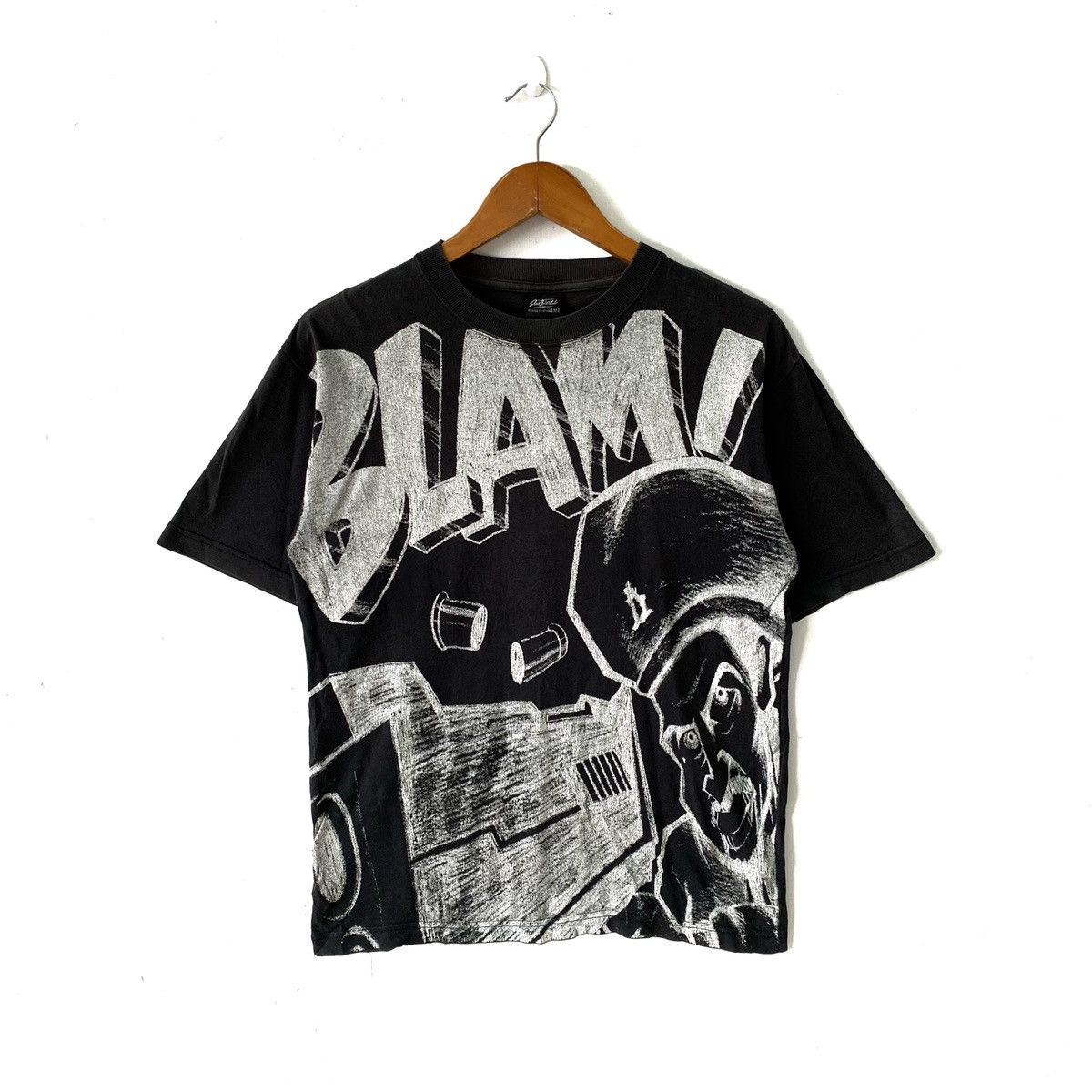 Vintage Vintage Fullprint Blam! Tshirt Size US M / EU 48-50 / 2 - 1 Thumbnail