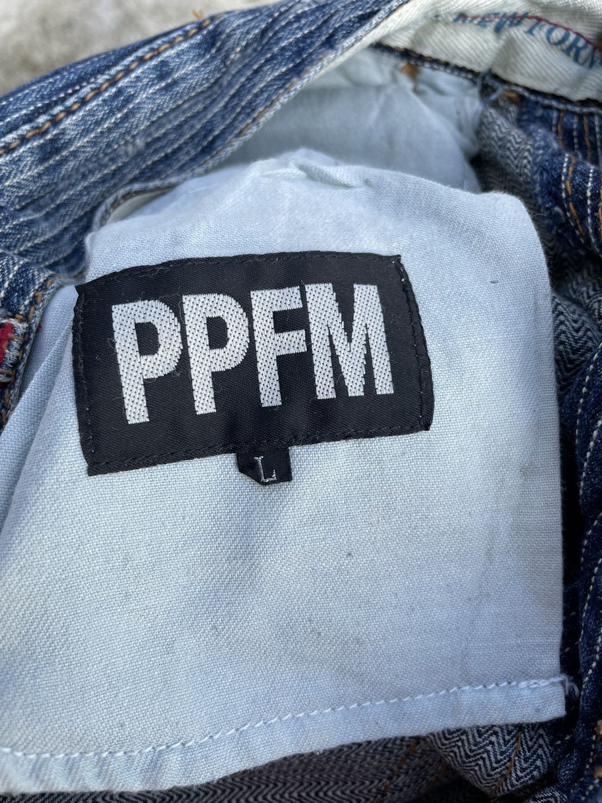 PPFM PPFM Striped Side Buckles Pants 20th Anniversary Pants Size US 32 / EU 48 - 15 Thumbnail