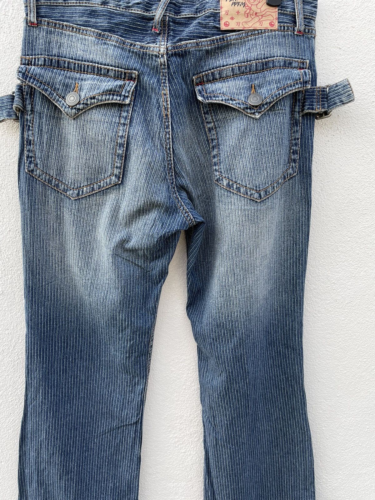 PPFM PPFM Striped Side Buckles Pants 20th Anniversary Pants Size US 32 / EU 48 - 8 Thumbnail