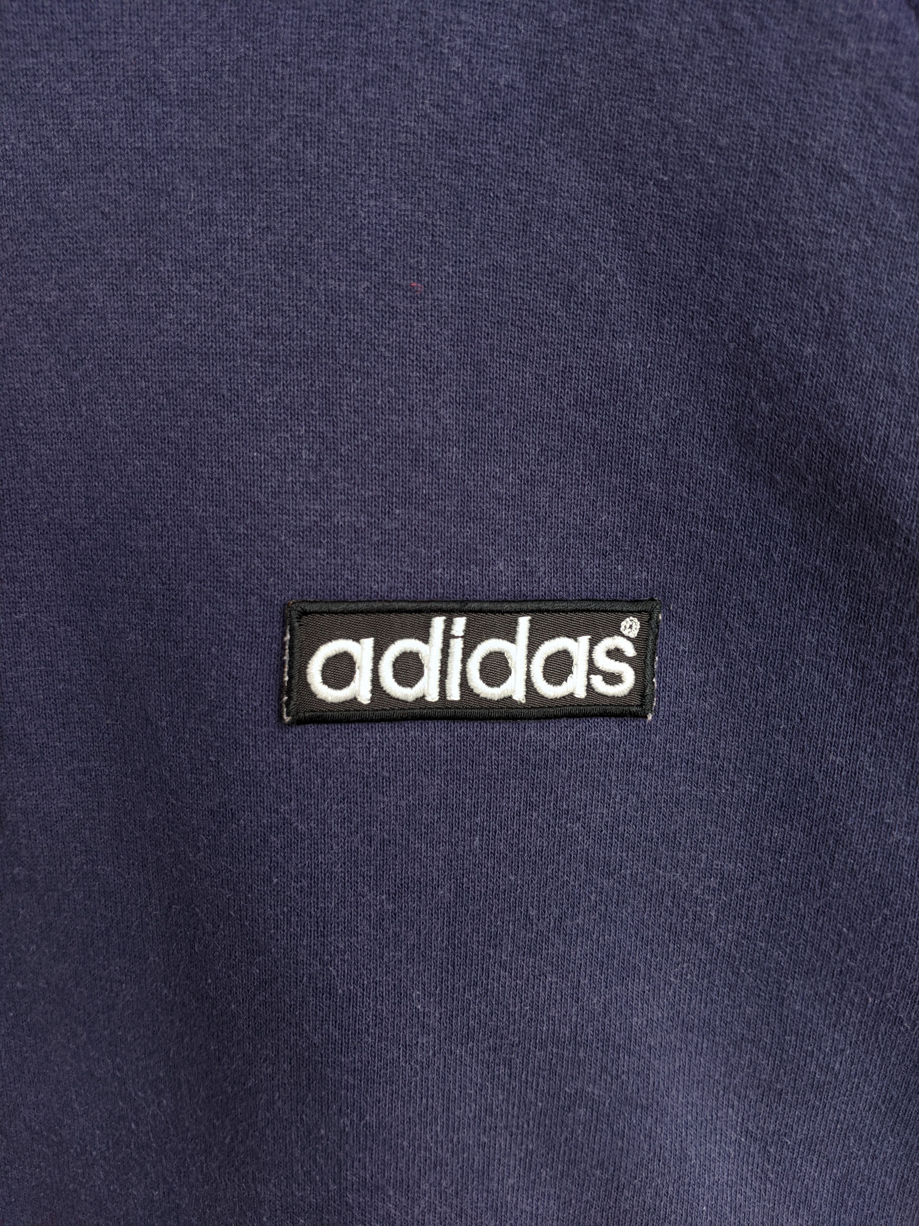 Adidas Vintage 90s Adidas Hoodie Size US M / EU 48-50 / 2 - 4 Thumbnail