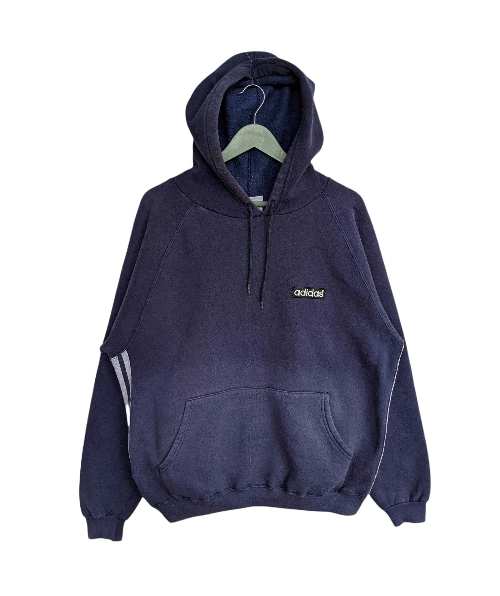 Adidas Vintage 90s Adidas Hoodie Size US M / EU 48-50 / 2 - 1 Thumbnail