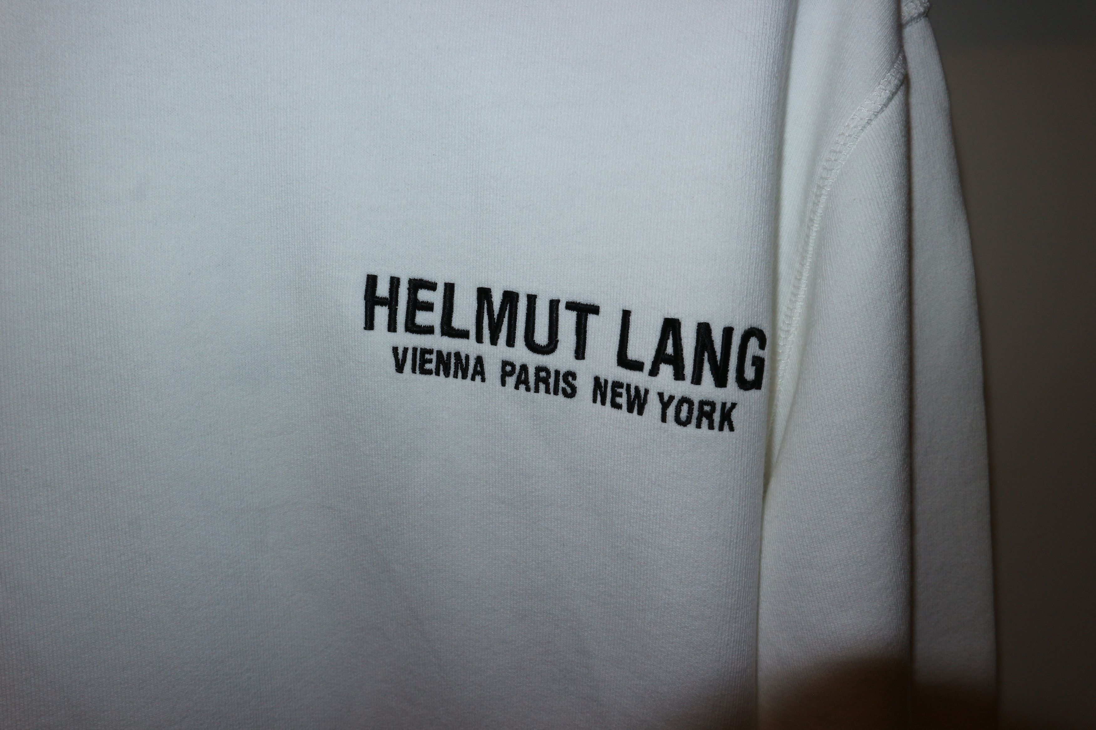 Helmut Lang Embroidered logo hoodie Size US L / EU 52-54 / 3 - 4 Thumbnail