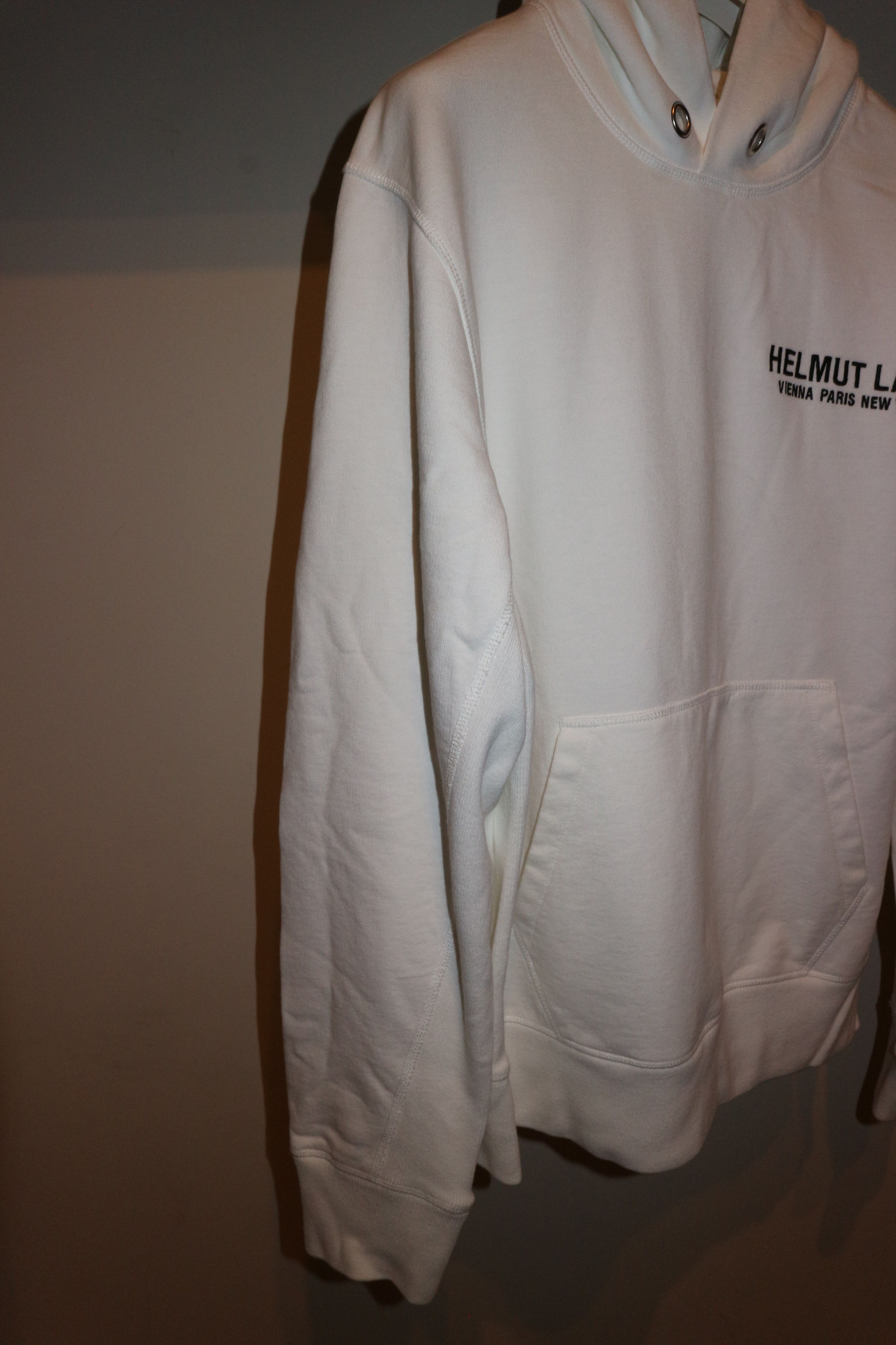 Helmut Lang Embroidered logo hoodie Size US L / EU 52-54 / 3 - 5 Thumbnail