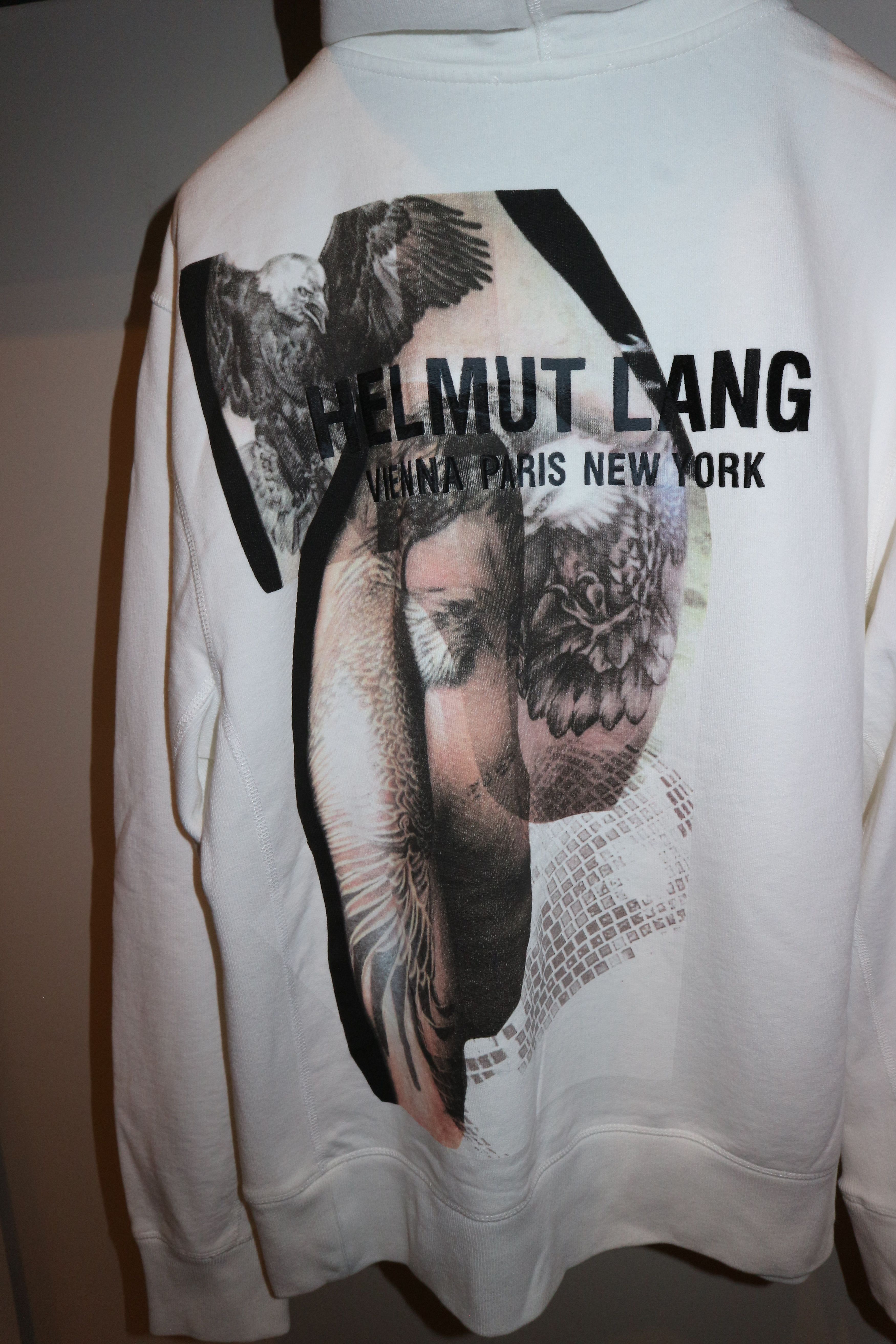Helmut Lang Embroidered logo hoodie Size US L / EU 52-54 / 3 - 1 Thumbnail