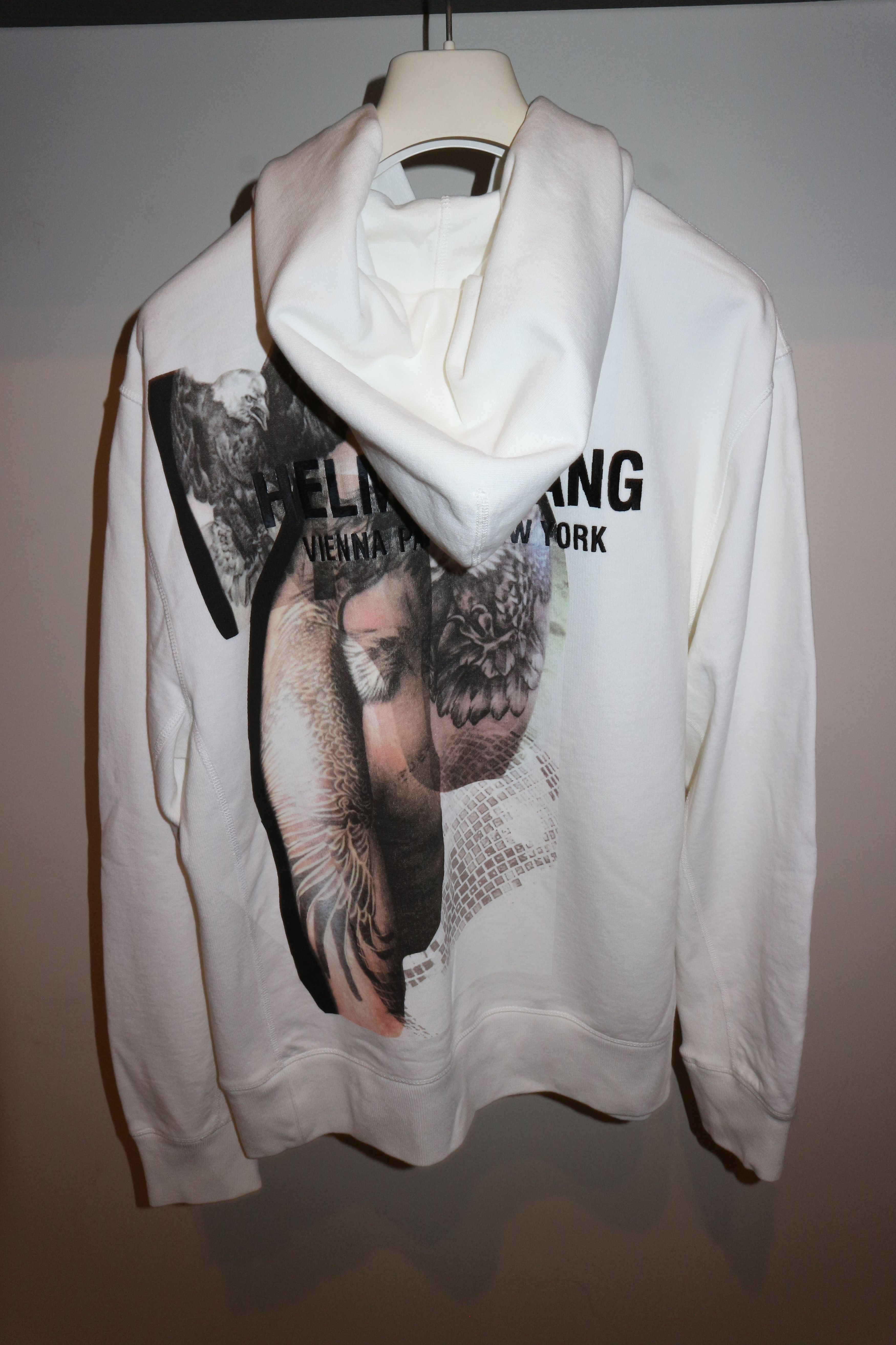 Helmut Lang Embroidered logo hoodie Size US L / EU 52-54 / 3 - 7 Thumbnail
