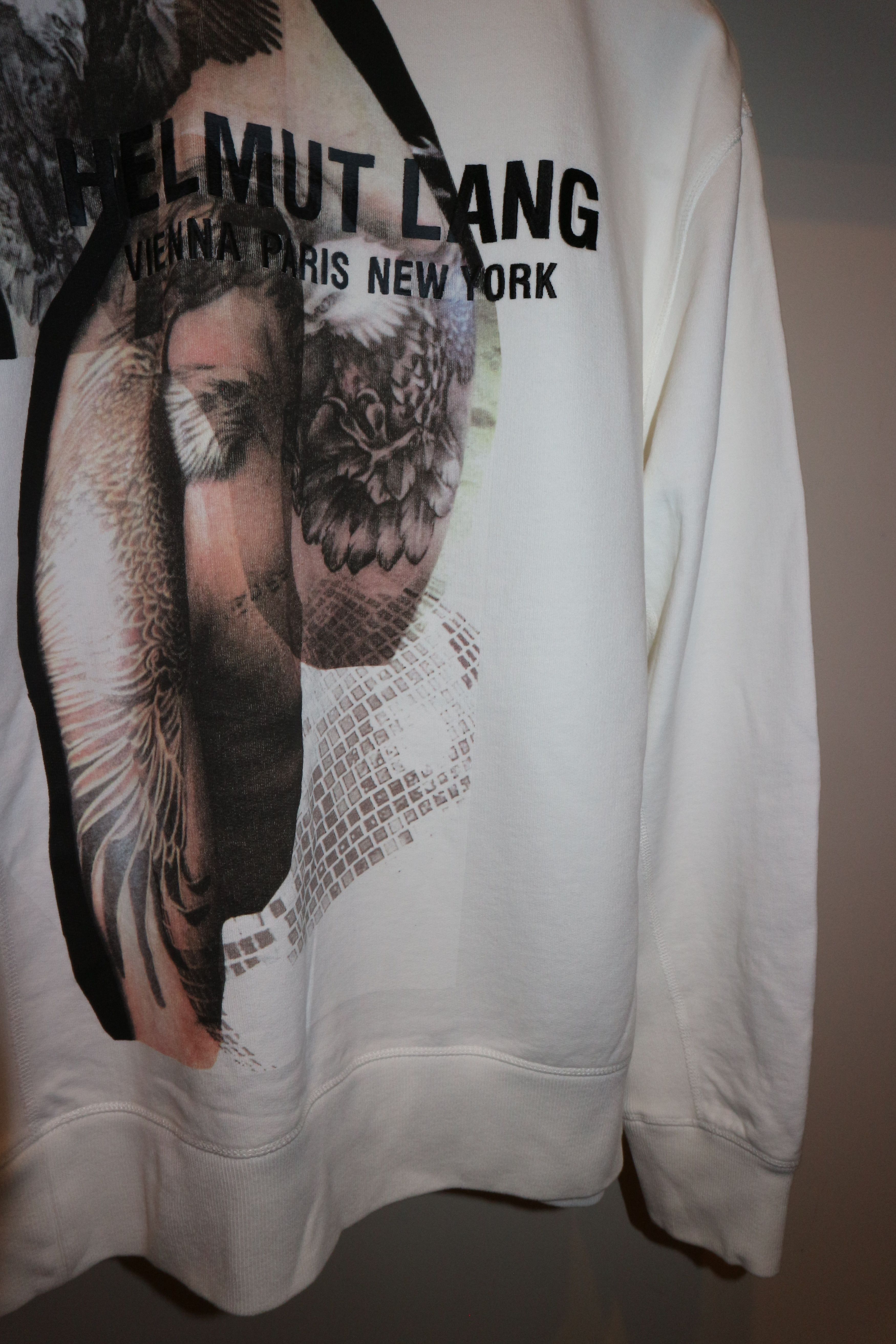 Helmut Lang Embroidered logo hoodie Size US L / EU 52-54 / 3 - 9 Thumbnail