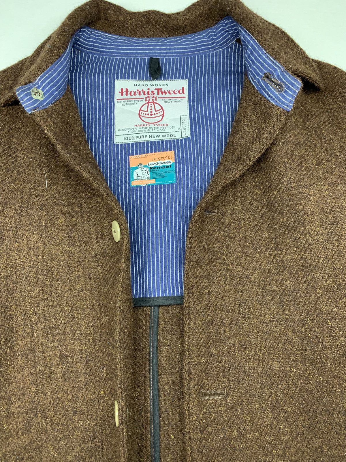 Harris Tweed × Vintage Harris Tweed Hand Woven Vintage Jacket Size US M / EU 48-50 / 2 - 5 Thumbnail