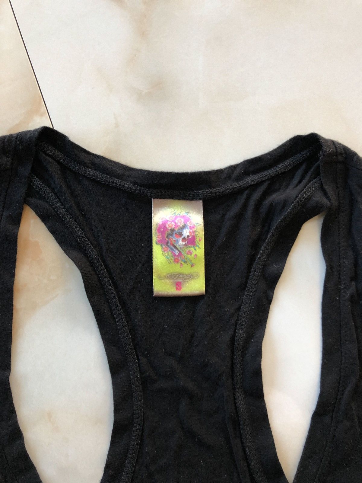 Christian Audigier × Ed Hardy × Vintage Vintage Ed Hardy Womens Singlet Size ONE SIZE - 4 Thumbnail