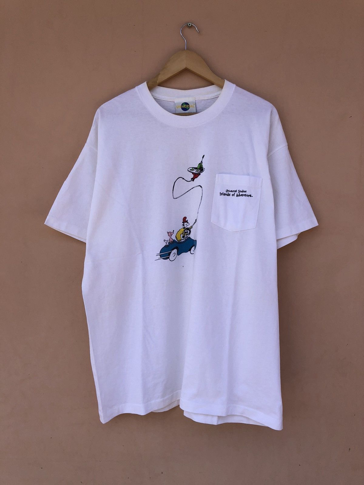 Cartoon Network Vintage 90s Grinch Universal Islands of Adventure Tee Size US XL / EU 56 / 4 - 1 Thumbnail