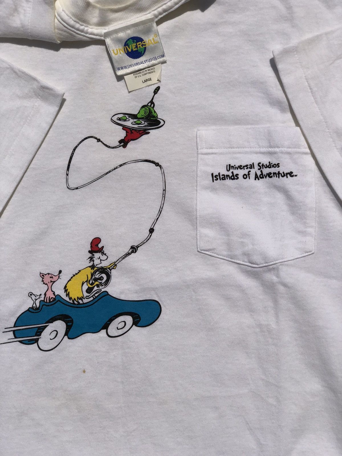 Cartoon Network Vintage 90s Grinch Universal Islands of Adventure Tee Size US XL / EU 56 / 4 - 2 Thumbnail