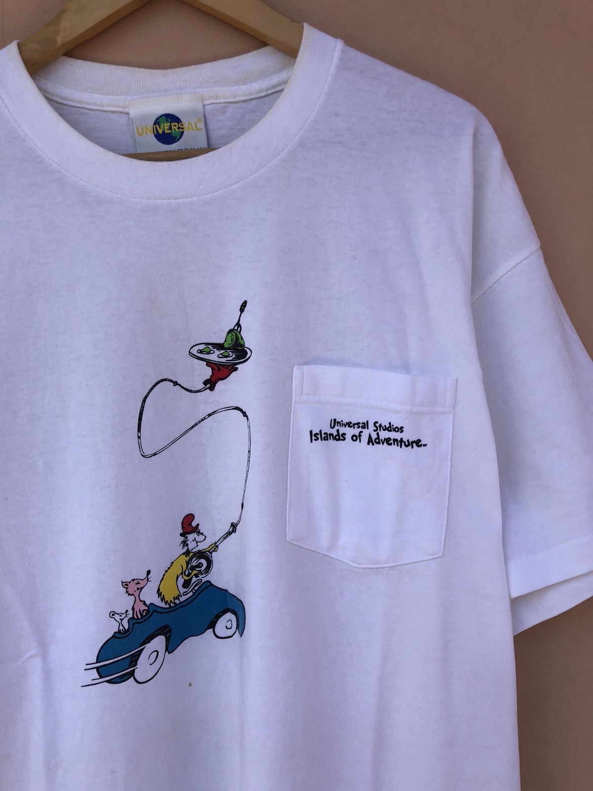 Cartoon Network Vintage 90s Grinch Universal Islands of Adventure Tee Size US XL / EU 56 / 4 - 4 Thumbnail