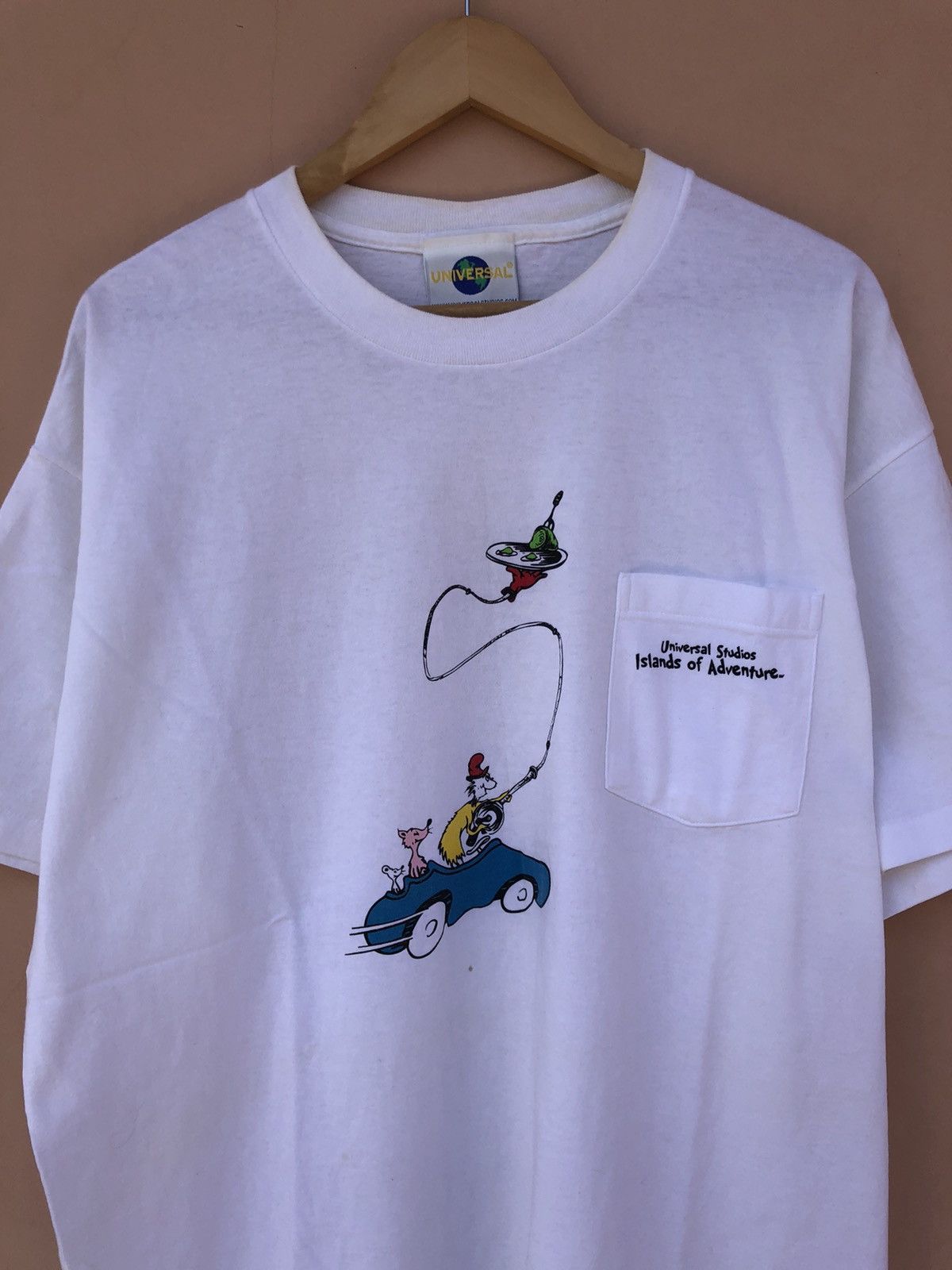 Cartoon Network Vintage 90s Grinch Universal Islands of Adventure Tee Size US XL / EU 56 / 4 - 3 Thumbnail