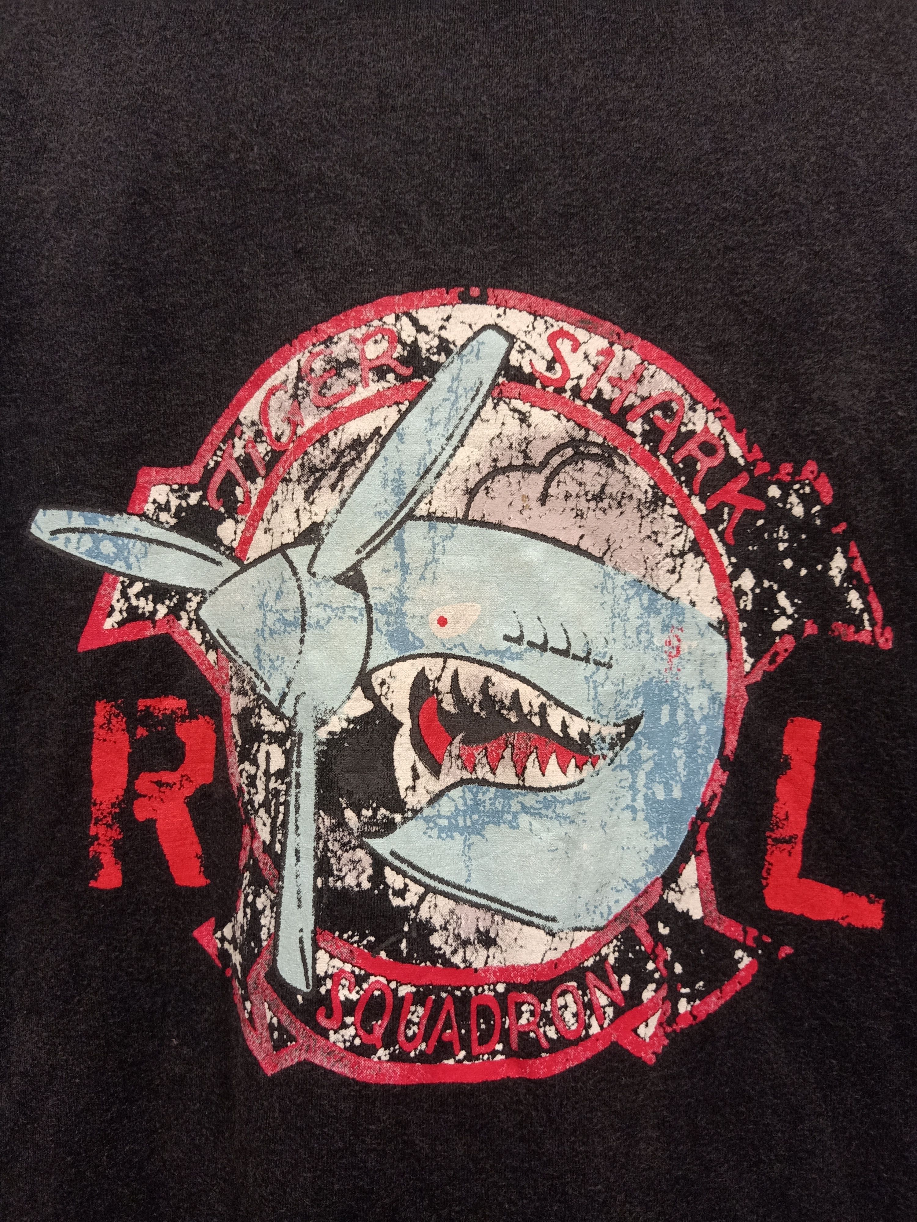 Polo Ralph Lauren vintage t shirt polo ralph lauren tiger shark squadron Size US M / EU 48-50 / 2 - 2 Thumbnail