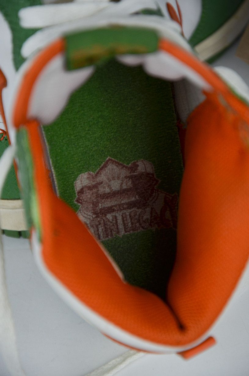 Nike × Vintage NIKE Vintage Dunk High Utt Green Size US 7.5 / EU 40-41 - 11 Thumbnail