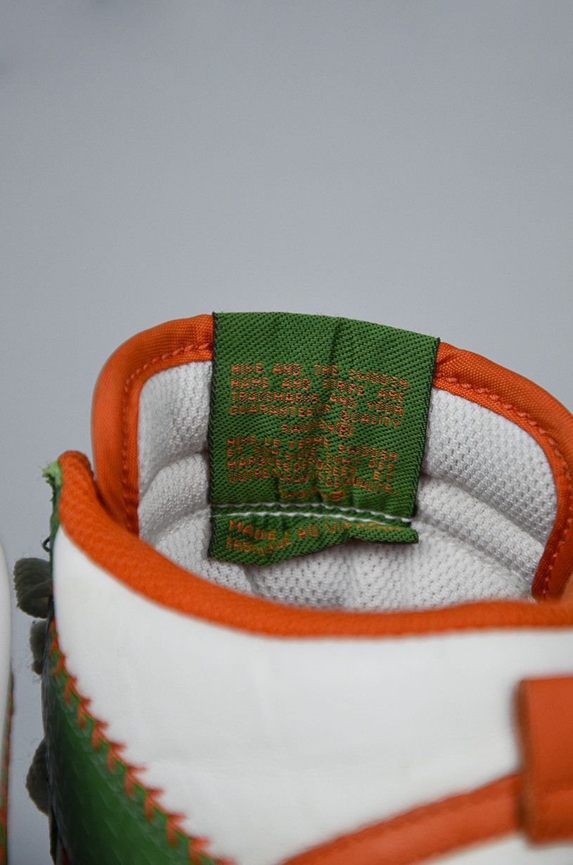 Nike × Vintage NIKE Vintage Dunk High Utt Green Size US 7.5 / EU 40-41 - 10 Thumbnail
