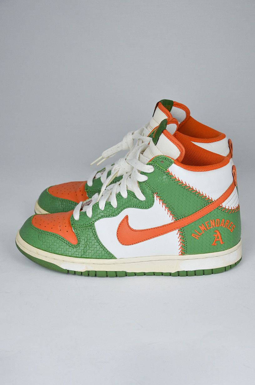 Nike × Vintage NIKE Vintage Dunk High Utt Green Size US 7.5 / EU 40-41 - 4 Thumbnail