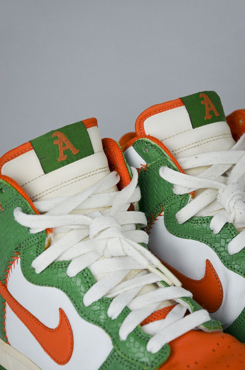 Nike × Vintage NIKE Vintage Dunk High Utt Green Size US 7.5 / EU 40-41 - 7 Thumbnail