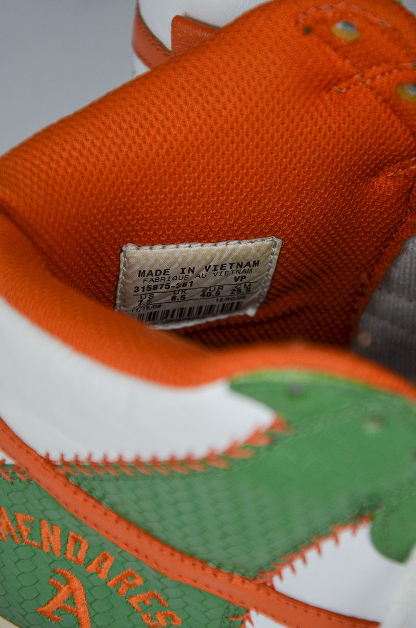 Nike × Vintage NIKE Vintage Dunk High Utt Green Size US 7.5 / EU 40-41 - 12 Thumbnail