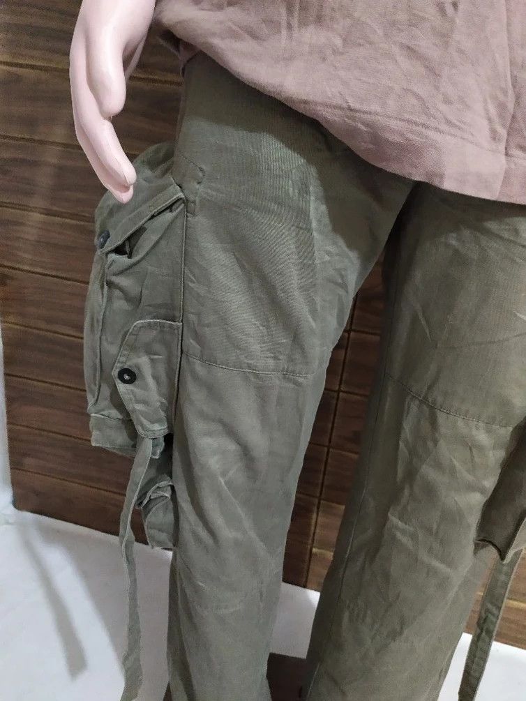 Japanese Brand 🔥GGD Multipocket Gas Mask Tactical Cargo Bondage Pants Size US 34 / EU 50 - 2 Thumbnail