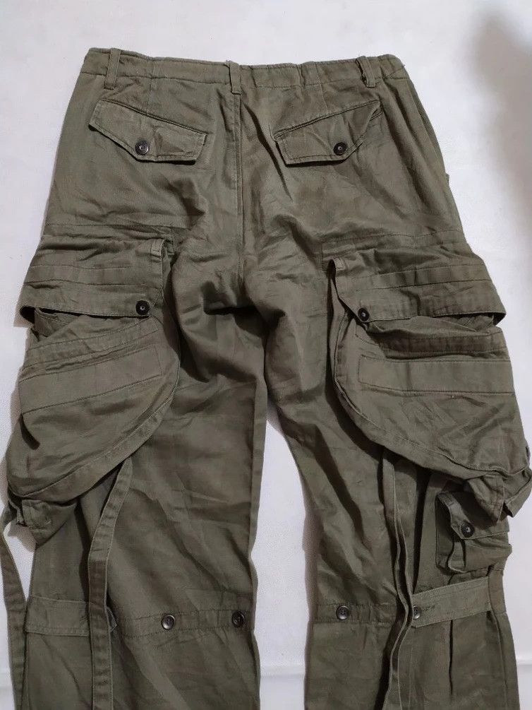 Japanese Brand 🔥GGD Multipocket Gas Mask Tactical Cargo Bondage Pants Size US 34 / EU 50 - 16 Thumbnail