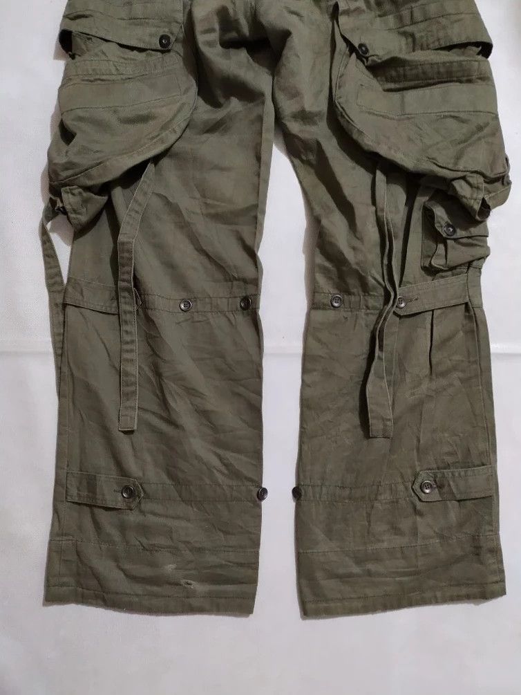 Japanese Brand 🔥GGD Multipocket Gas Mask Tactical Cargo Bondage Pants Size US 34 / EU 50 - 17 Thumbnail