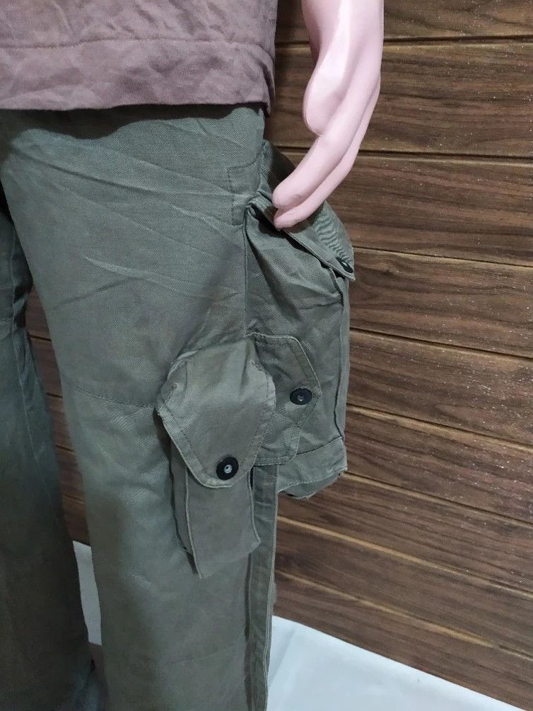 Japanese Brand 🔥GGD Multipocket Gas Mask Tactical Cargo Bondage Pants Size US 34 / EU 50 - 3 Thumbnail