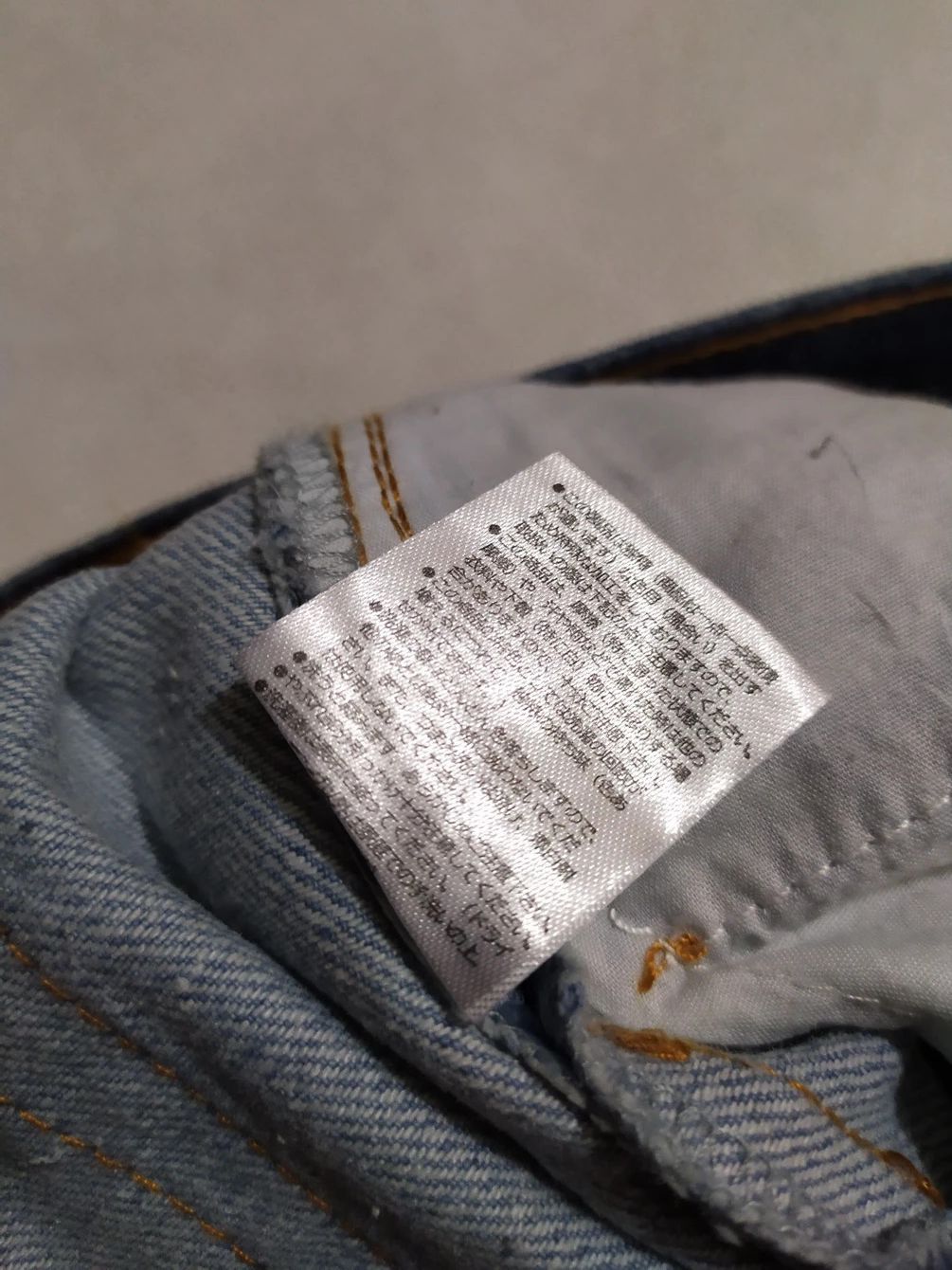 Japanese Brand 🔥Hot Ticket 2 Tone Straight Denim Size US 29 - 14 Thumbnail