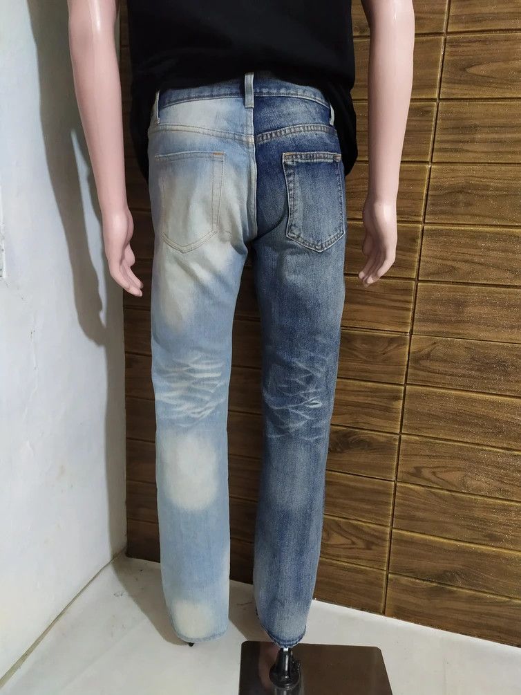 Japanese Brand 🔥Hot Ticket 2 Tone Straight Denim Size US 29 - 4 Thumbnail