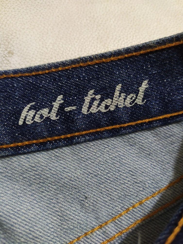 Japanese Brand 🔥Hot Ticket 2 Tone Straight Denim Size US 29 - 10 Thumbnail