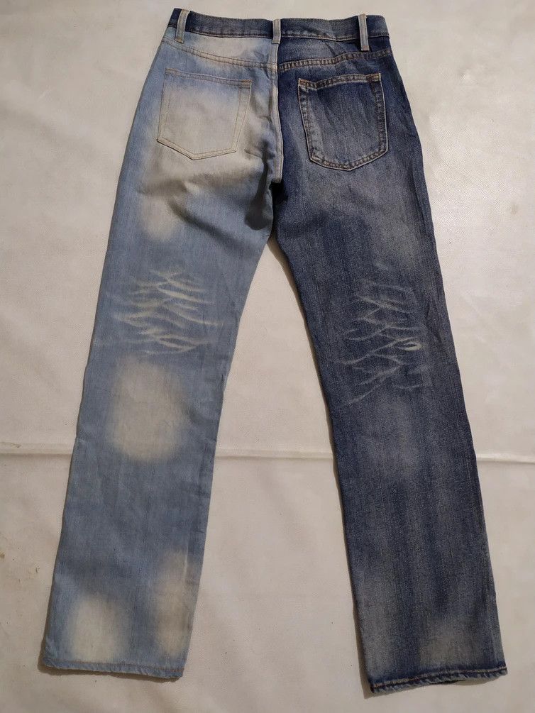 Japanese Brand 🔥Hot Ticket 2 Tone Straight Denim Size US 29 - 11 Thumbnail