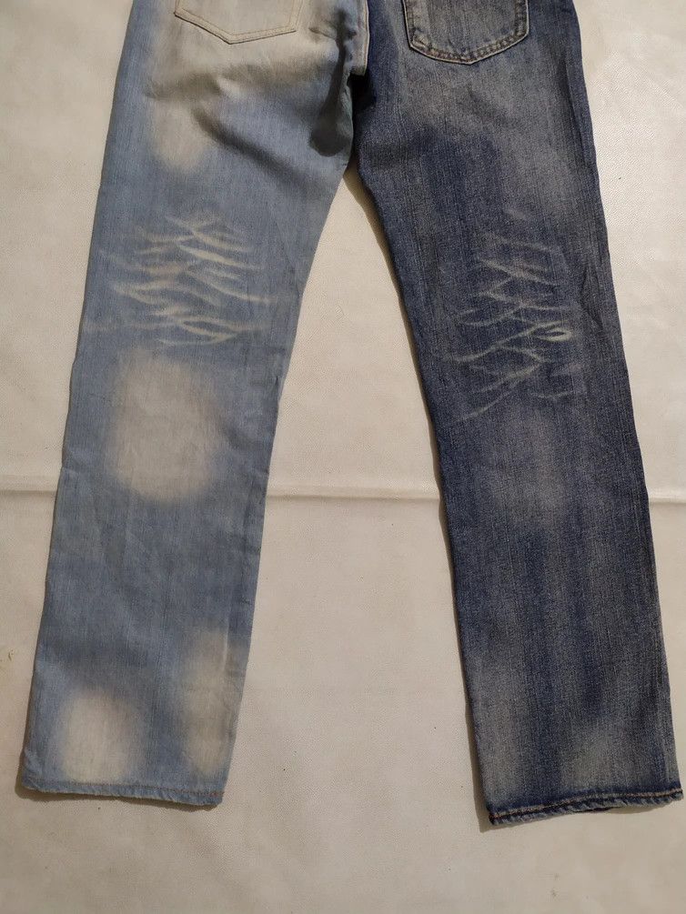 Japanese Brand 🔥Hot Ticket 2 Tone Straight Denim Size US 29 - 13 Thumbnail