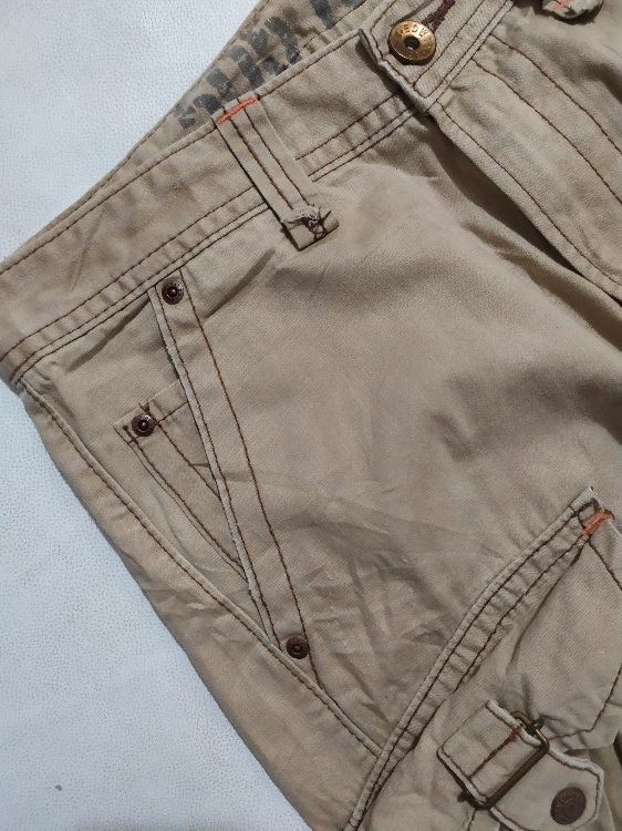 Edwin × Japanese Brand 🔥Edwin 505 khaki Cargo pants Nice Design Pocket Tactical Size US 30 / EU 46 - 11 Thumbnail