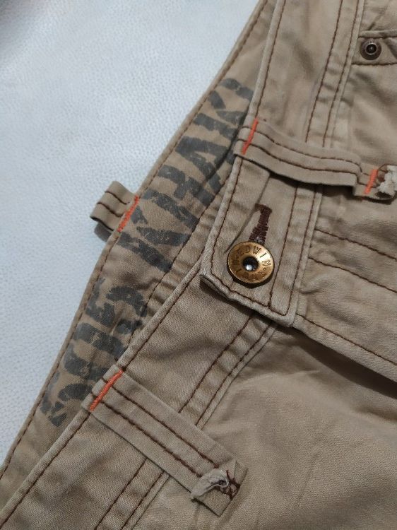 Edwin × Japanese Brand 🔥Edwin 505 khaki Cargo pants Nice Design Pocket Tactical Size US 30 / EU 46 - 10 Thumbnail