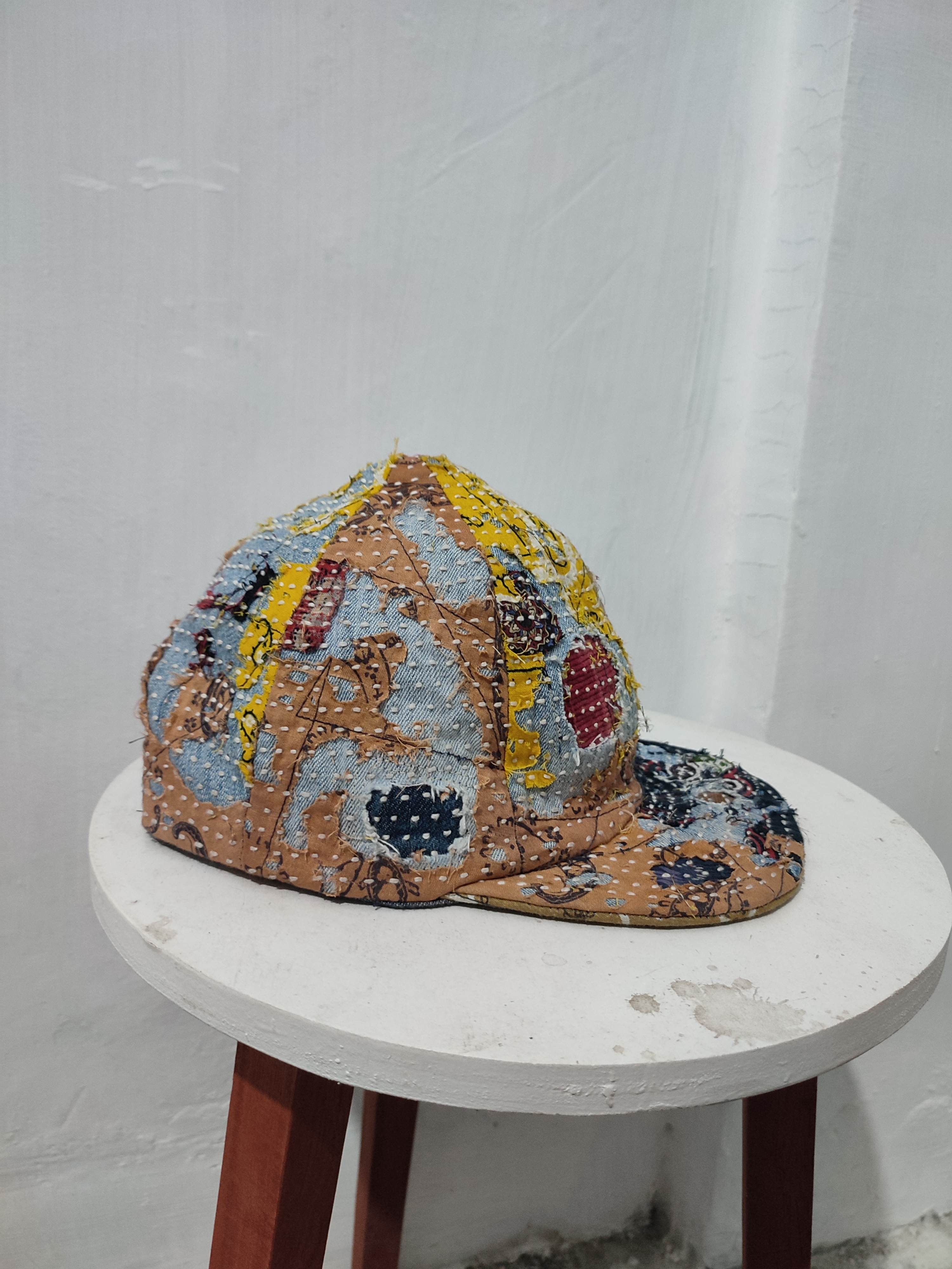Other 🔥Custom Made Distressed Paisley patchwork hats Size ONE SIZE - 10 Thumbnail