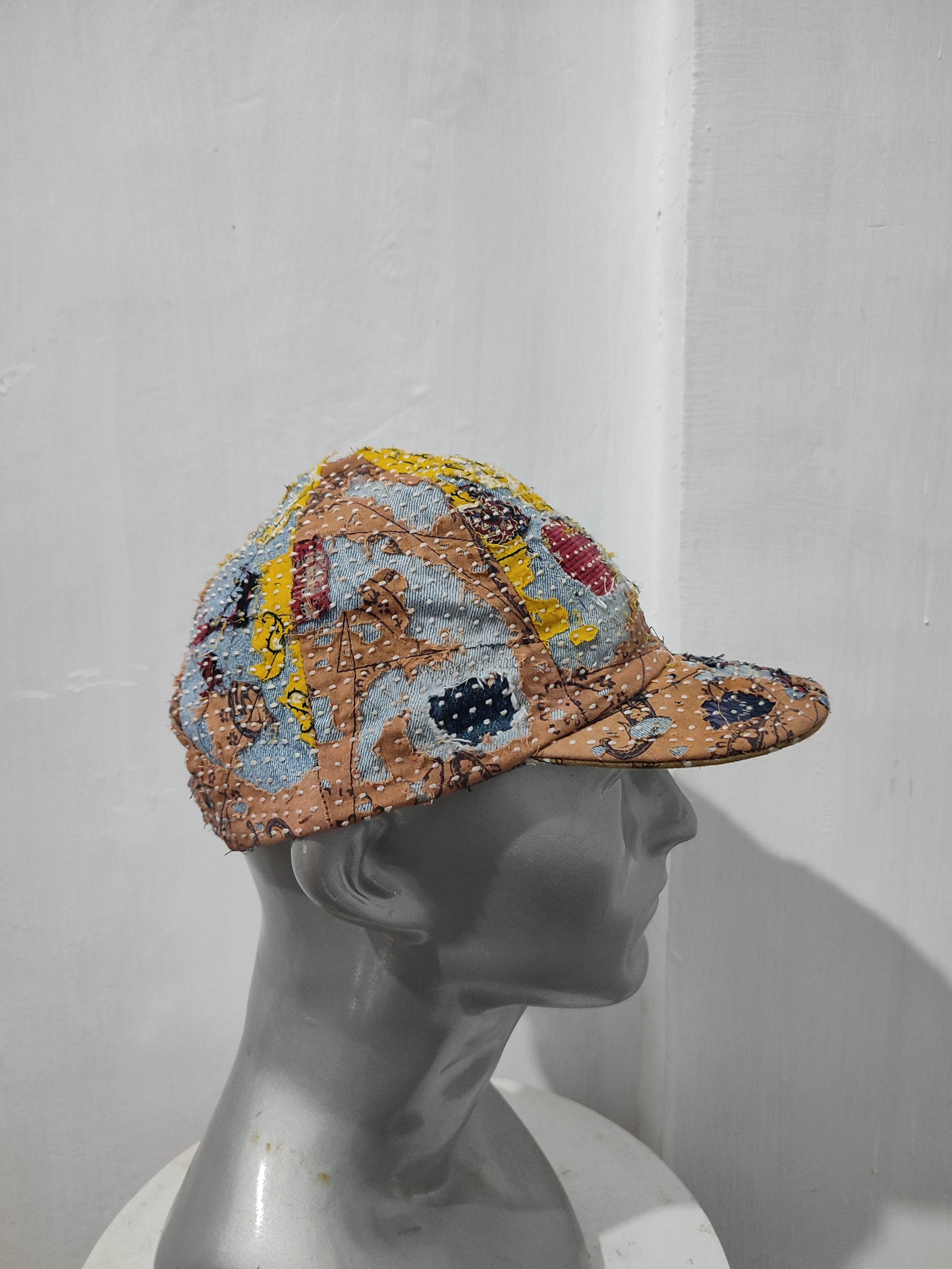 Other 🔥Custom Made Distressed Paisley patchwork hats Size ONE SIZE - 1 Thumbnail