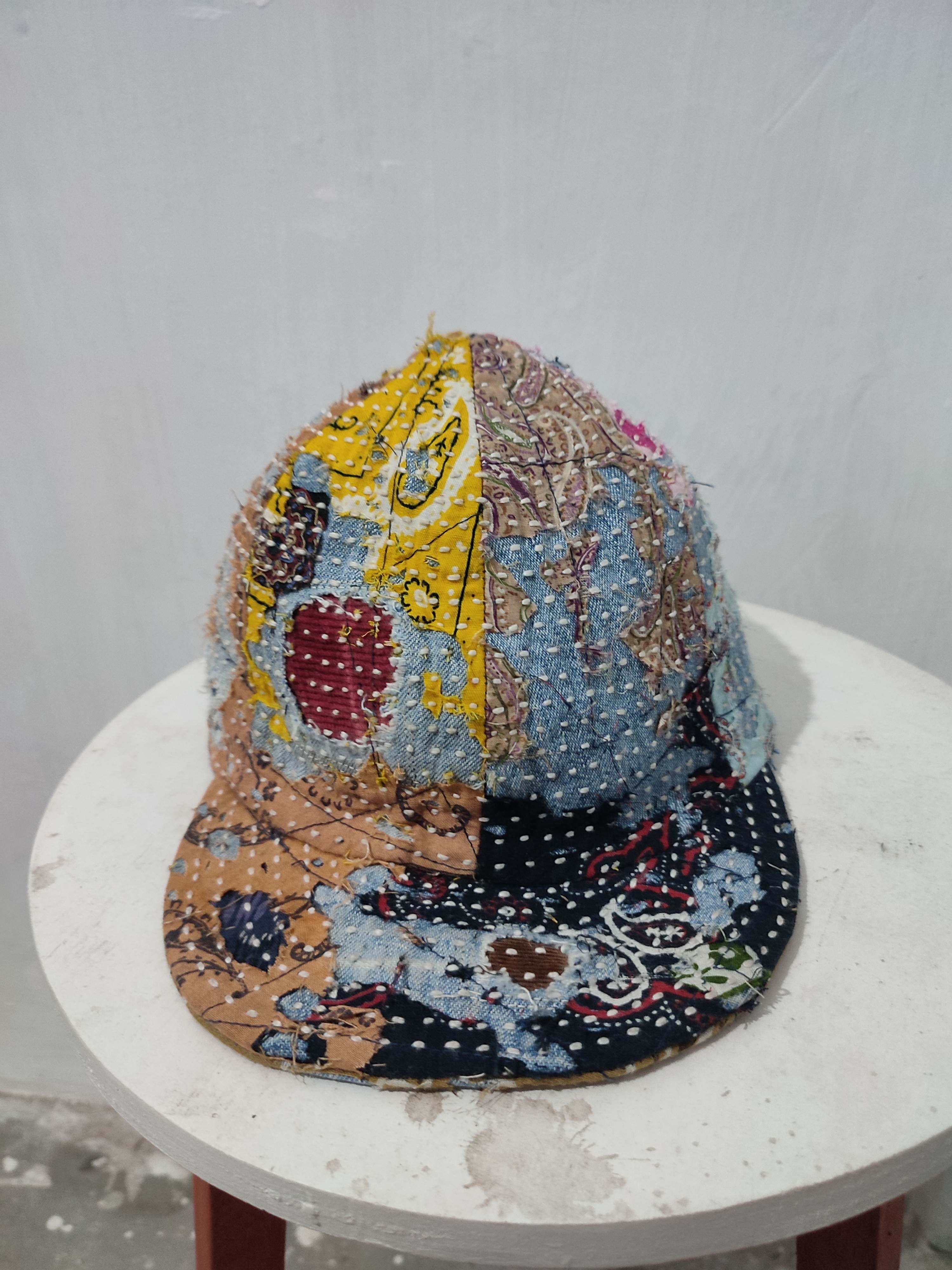 Other 🔥Custom Made Distressed Paisley patchwork hats Size ONE SIZE - 11 Thumbnail