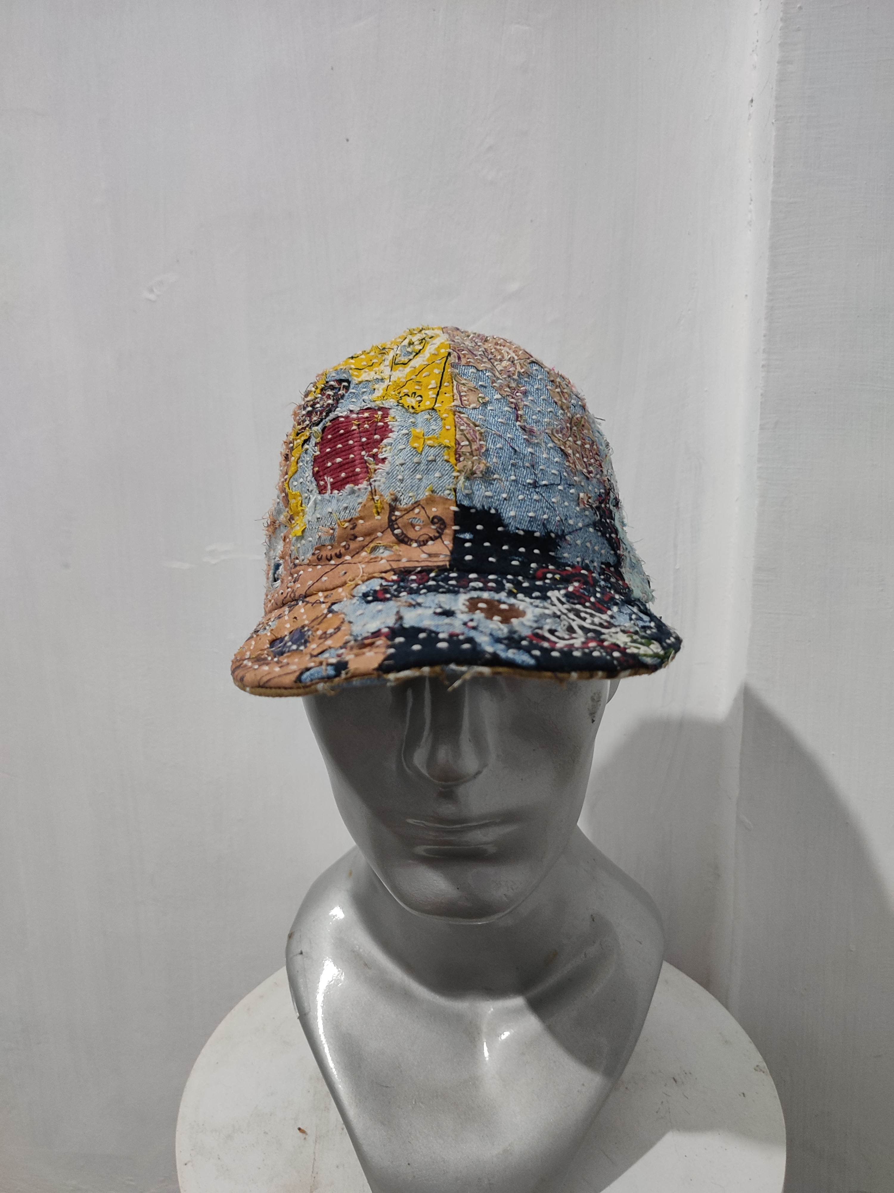Other 🔥Custom Made Distressed Paisley patchwork hats Size ONE SIZE - 3 Thumbnail