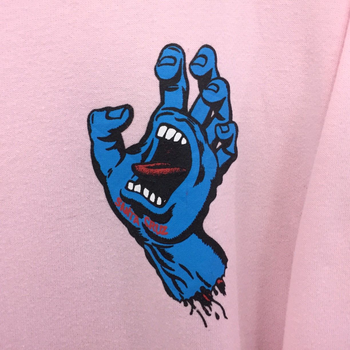 Powell Peralta × Santa Cruz Skateboards Vintage Santa Cruz Screaming Hand CrewNeck Size US M / EU 48-50 / 2 - 7 Thumbnail
