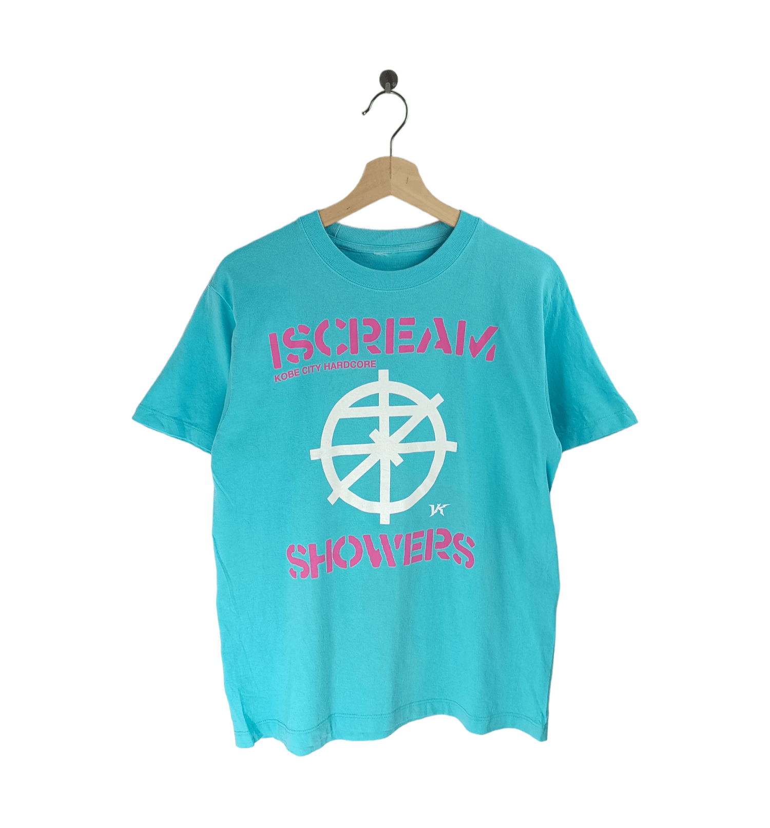 VINTAGE Y2K I SCREAM 7 SHOWERS KOBE CITY HARCORE TEE