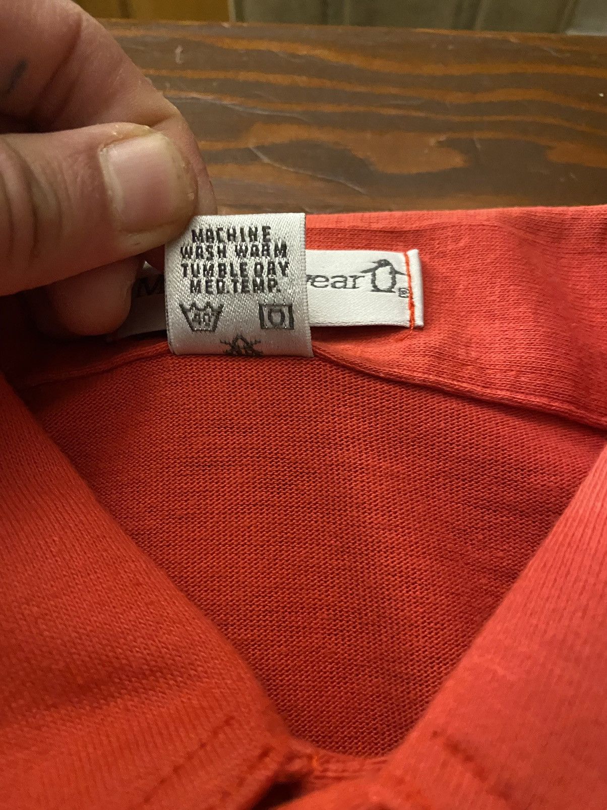 Grand Slam Vintage 80's Munsingwear Penguin Single Stitch Golf Polo Size US L / EU 52-54 / 3 - 7 Thumbnail