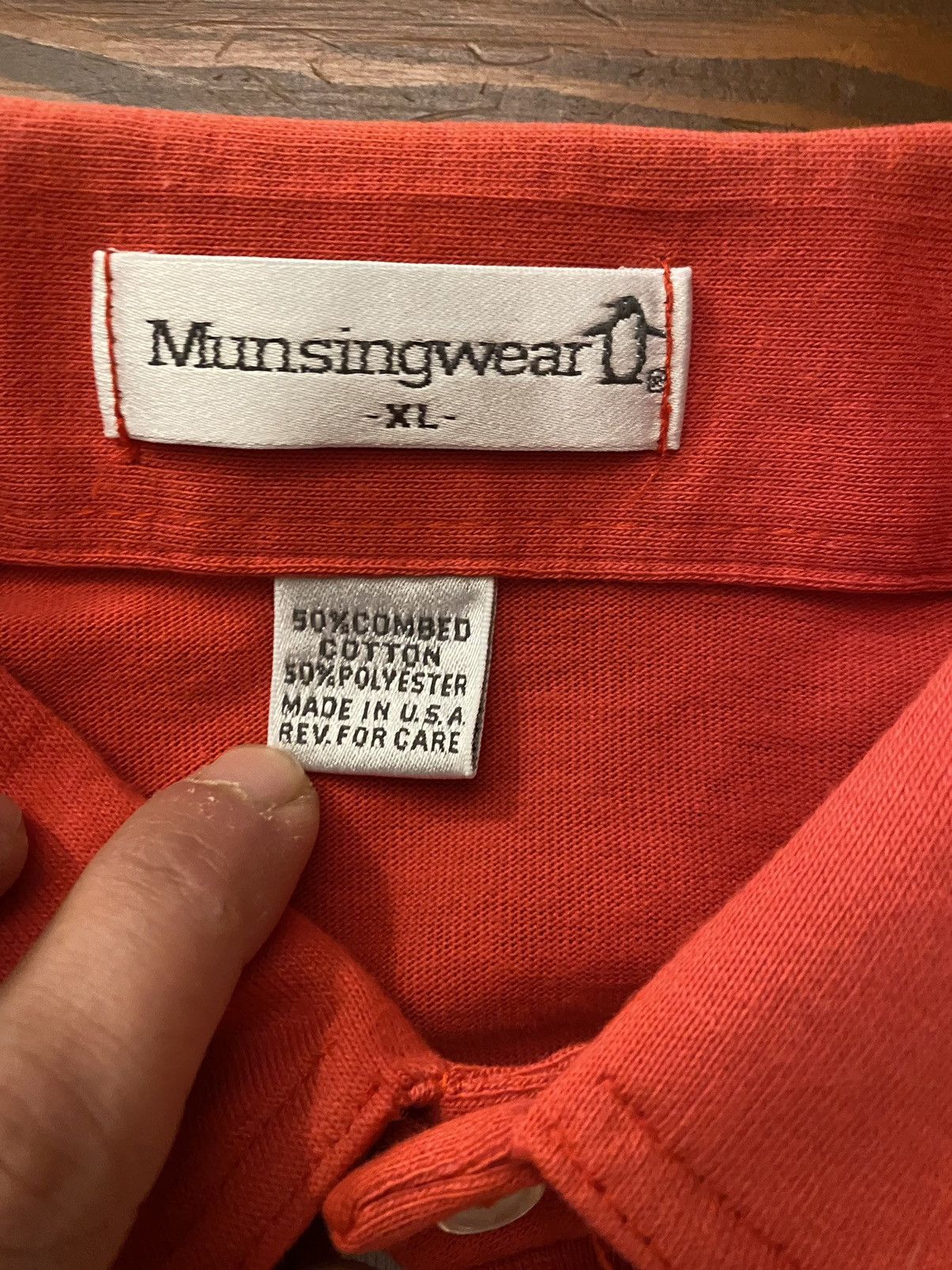 Grand Slam Vintage 80's Munsingwear Penguin Single Stitch Golf Polo Size US L / EU 52-54 / 3 - 6 Thumbnail