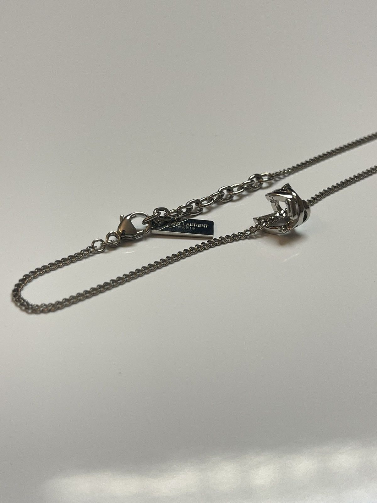 Saint Laurent Paris Saint Laurent Paris YSL Logo Link Bracelet Size ONE SIZE - 5 Thumbnail