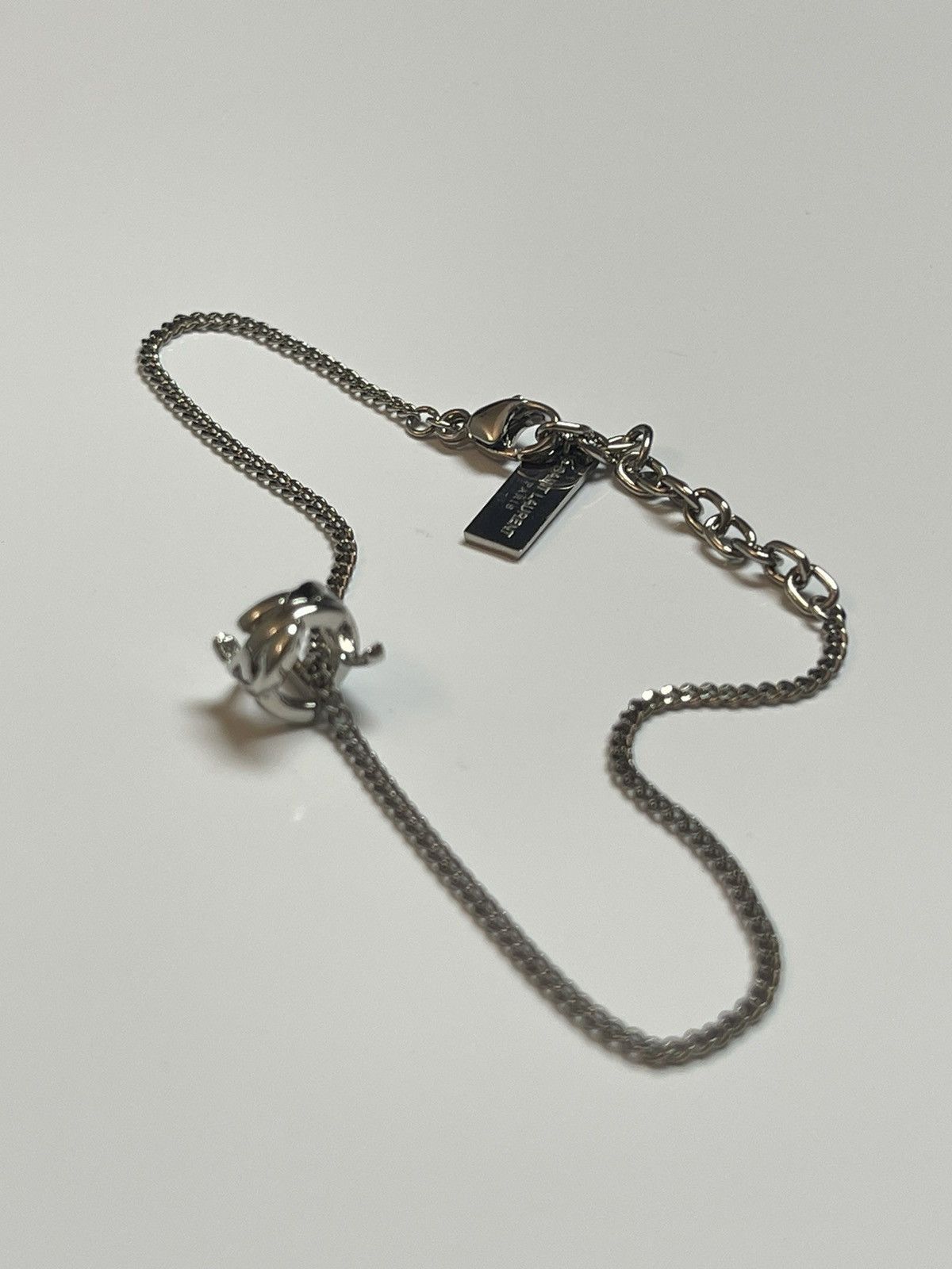 Saint Laurent Paris Saint Laurent Paris YSL Logo Link Bracelet Size ONE SIZE - 8 Thumbnail