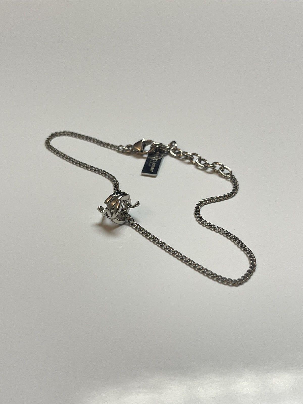 Saint Laurent Paris Saint Laurent Paris YSL Logo Link Bracelet Size ONE SIZE - 7 Thumbnail