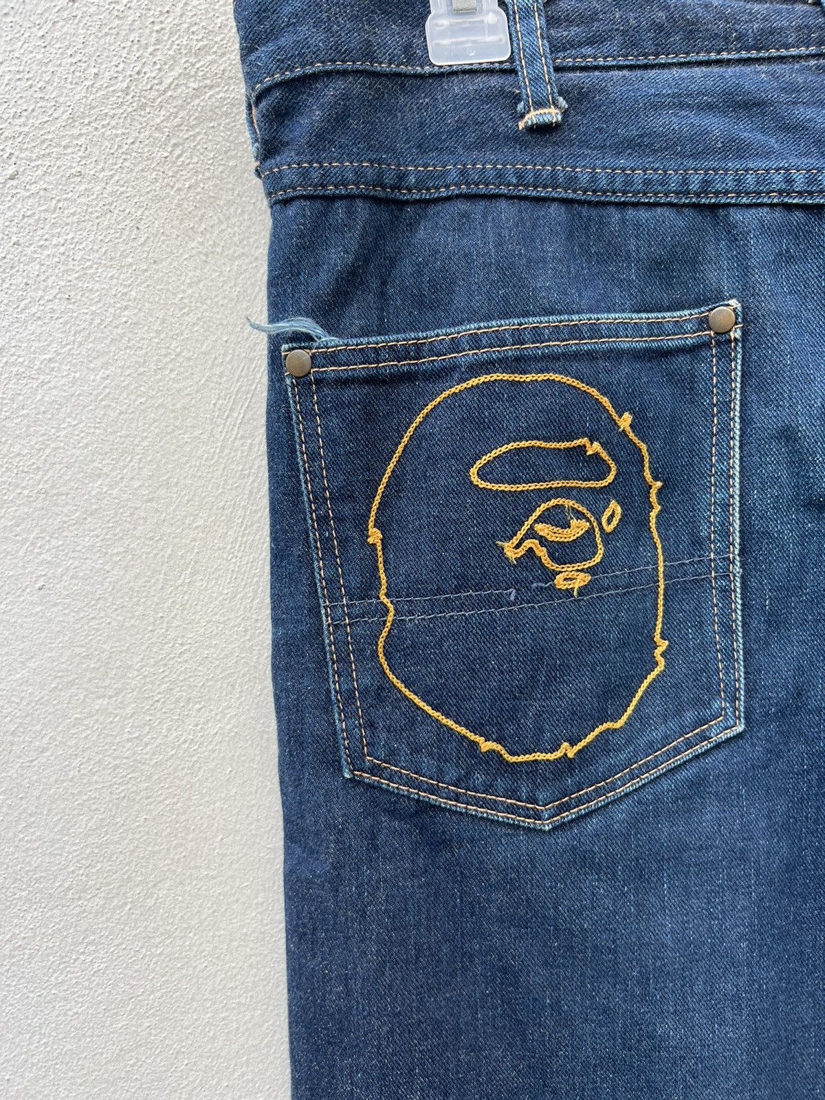 Bape Ape Head Denim Size US 32 / EU 48 - 3 Thumbnail