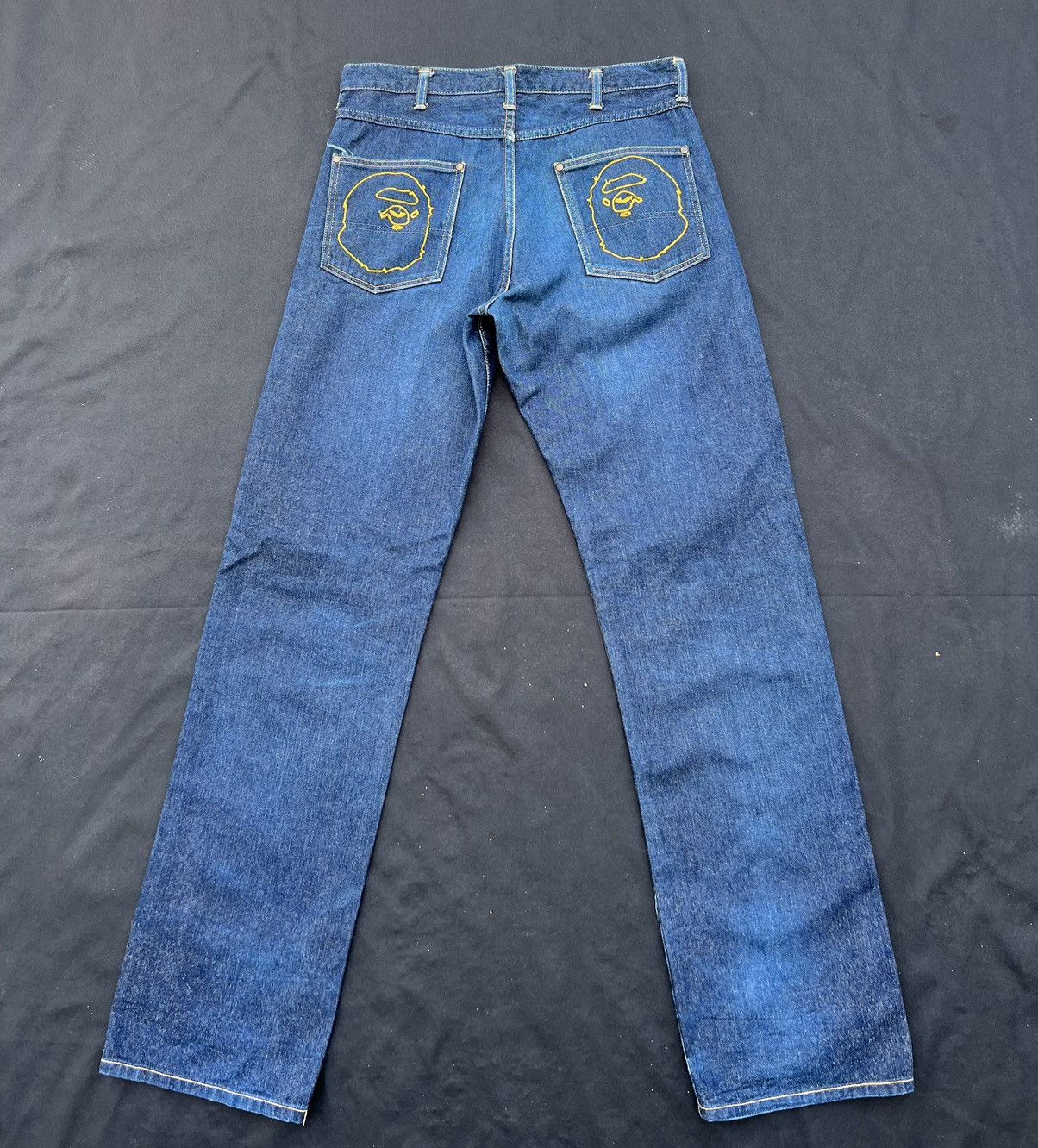 Bape Ape Head Denim Size US 32 / EU 48 - 23 Thumbnail