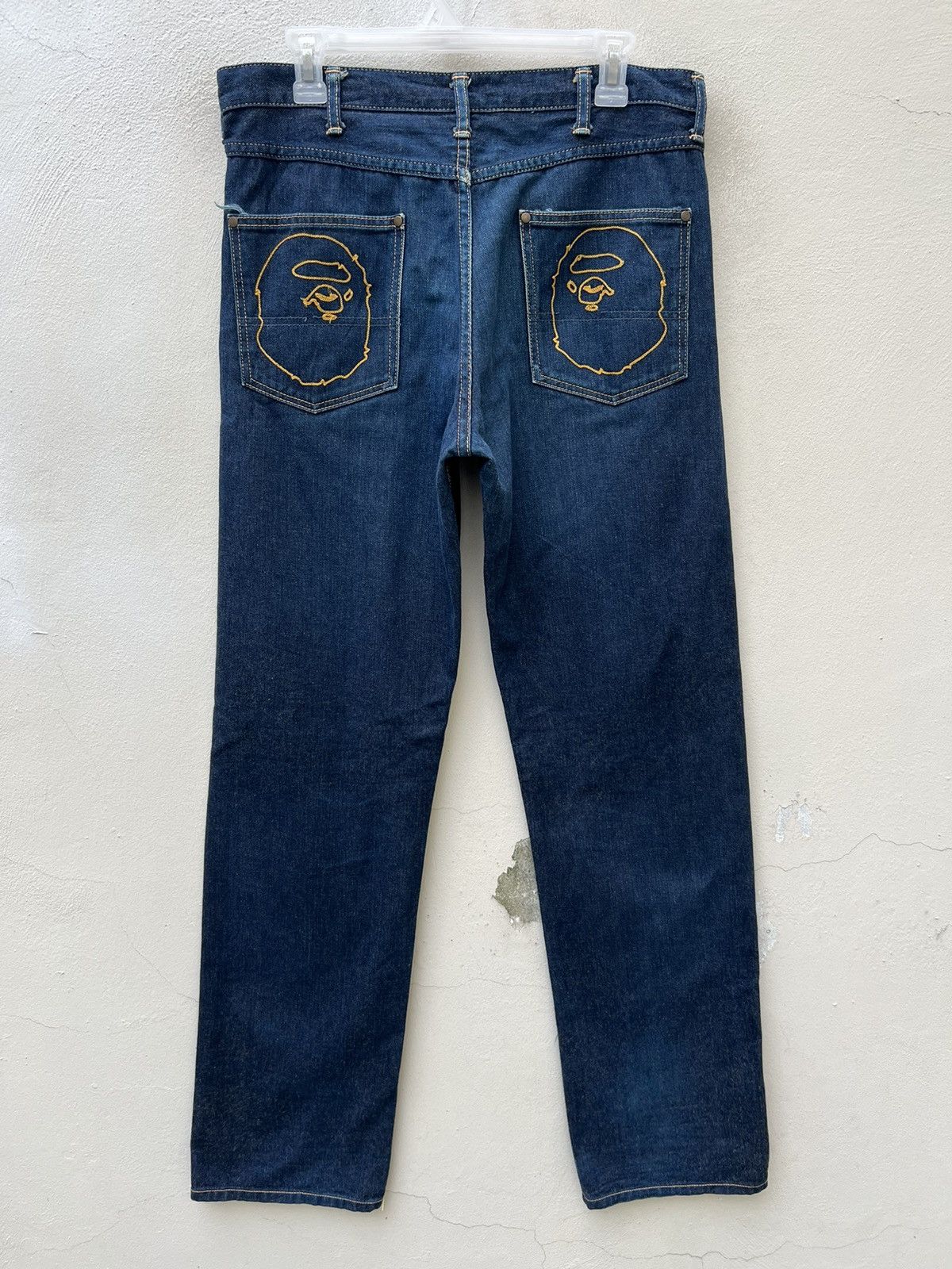Bape Ape Head Denim Size US 32 / EU 48 - 2 Thumbnail